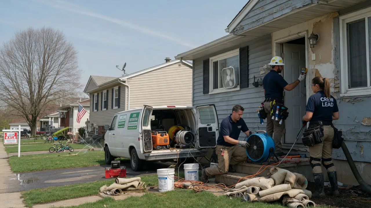 Flood Cleanup in Charlotte Hall, MD near me