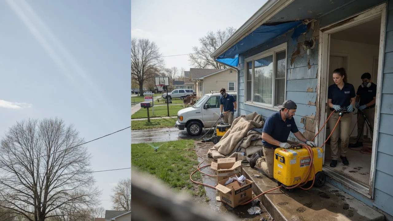 Basement Flood Cleanup in Charlotte Hall, MD near me